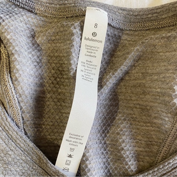 Lululemon Gray Stronger as One Muscle Tank - Picture 6 of 7
